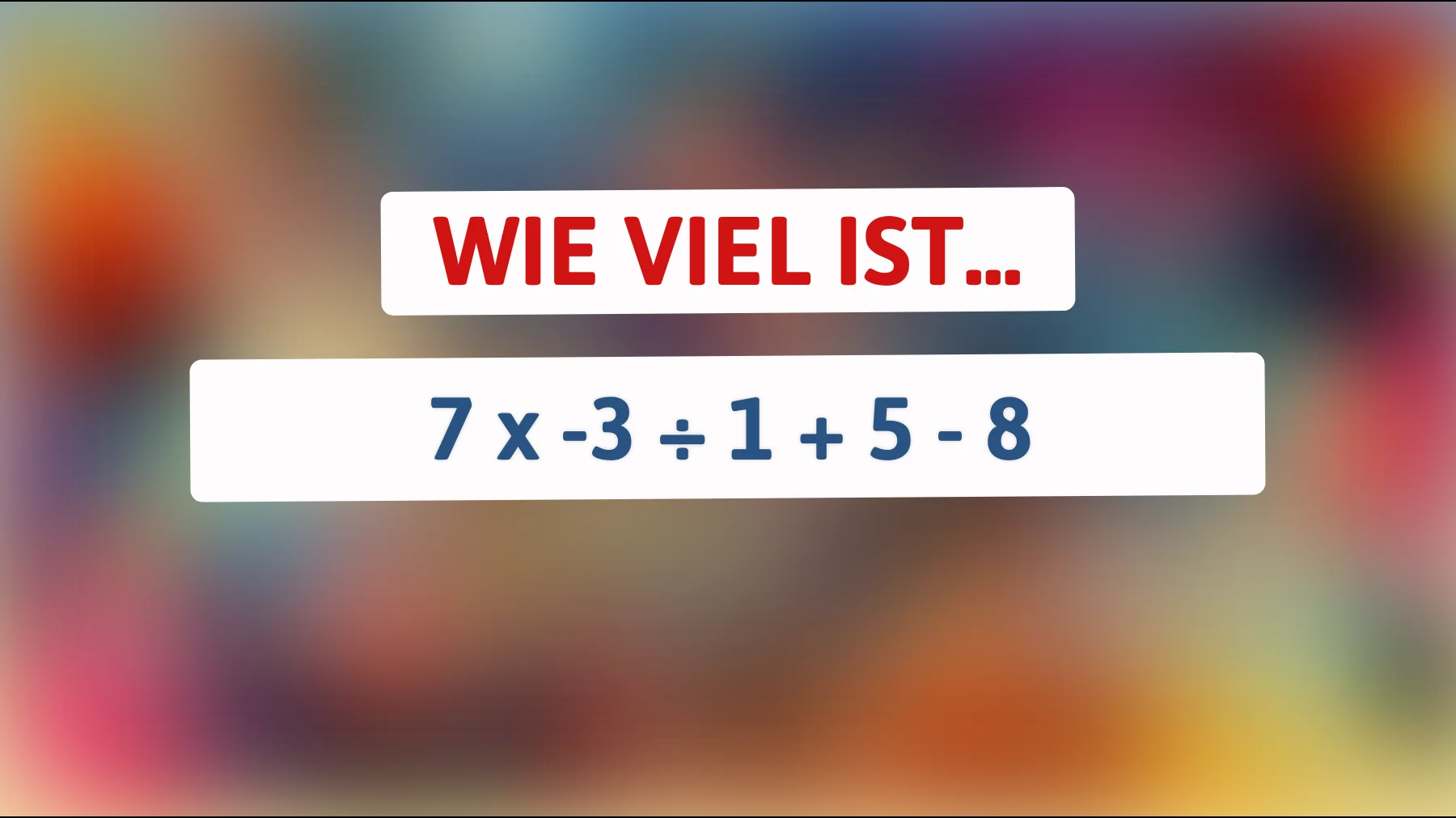 Nur für Genies: Kannst du dieses mathematische Rätsel knacken und das Geheimnis der Zahlen enthüllen? Finde die Antwort, die nur klugköpfige Meister erkennen!"